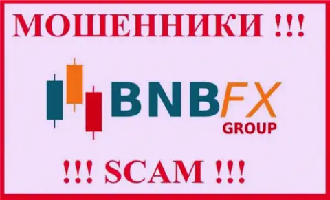 Логотип МОШЕННИКА BNB-FX Com