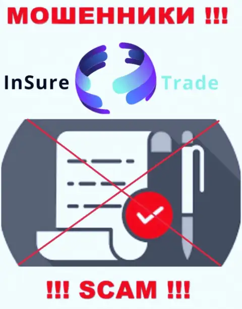 Доверять InSure-Trade Io весьма рискованно !!! На своем сайте не показали лицензию