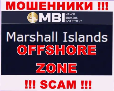 Компания Манор Брокерс Инвестмент - это internet-махинаторы, обосновались на территории Marshall Islands, а это оффшорная зона