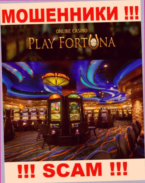 С ПлейФортуна, которые прокручивают свои делишки в области Casino, не подзаработаете - это лохотрон