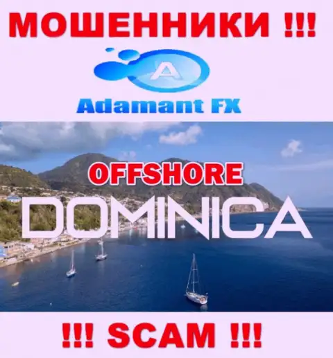 AdamantFX безнаказанно грабят, потому что обосновались на территории - Доминика