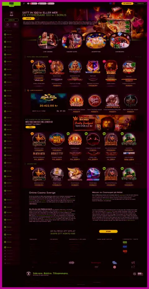 Вранье на страничках сайта ворюг 888 Casino