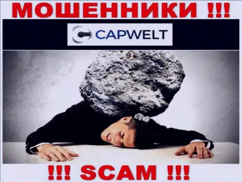 Если вдруг имея дело с дилинговой компанией CapWelt, оказались с пустыми карманами, то стоит попытаться вернуть депозиты