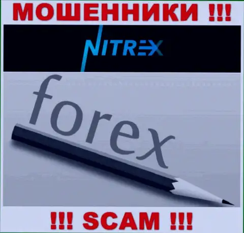 Не отправляйте финансовые средства в Nitrex, направление деятельности которых - Forex