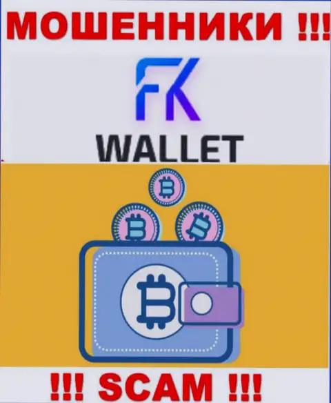 FKWallet Ru - мошенники, их деятельность - Крипто кошелек, направлена на воровство вложений наивных клиентов