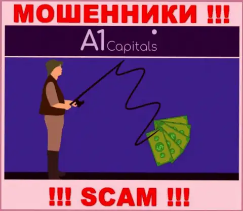 Не ведитесь на слова internet-мошенников из компании А1Капиталс, разведут на средства и не заметите