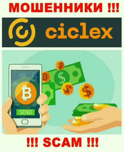Ciclex не внушает доверия, Криптовалютный обменник это то, чем заняты указанные интернет-лохотронщики