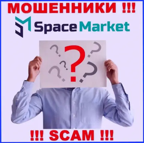 Мошенники Space Market не представляют информации об их руководителях, будьте осторожны !
