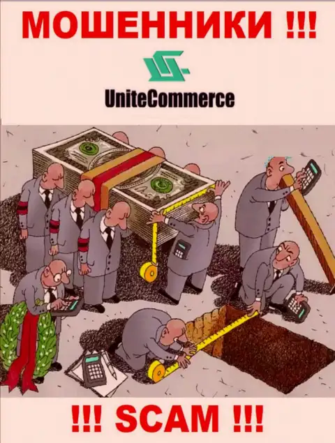 Вы ошибаетесь, если ждете заработок от сотрудничества с организацией Unite Commerce - это МОШЕННИКИ !