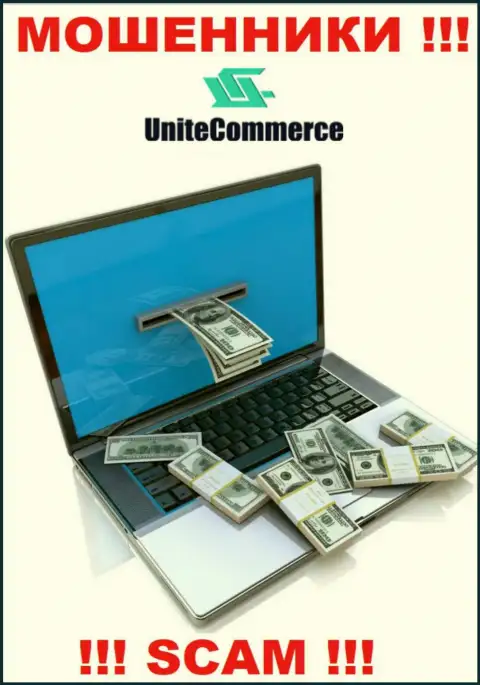 Оплата налогов на Вашу прибыль это очередная хитрая уловка интернет кидал UniteCommerce