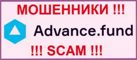 Логотип мошеннической конторы АдвенсФонд