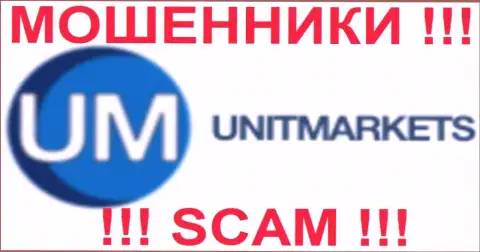 UnitМarkets Сom - это МОШЕННИКИ !!! SCAM !!!